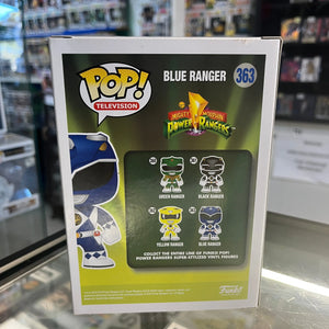Funko Pop! TV Vinyl: Mighty Morphin Power Rangers - Blue Ranger #363 FRENLY BRICKS - Open 7 Days