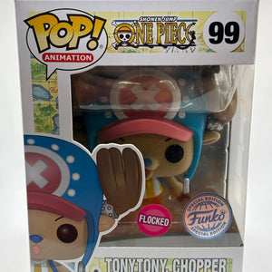 Funko POP! Animation One Piece #99 Tony Tony Chopper SE Flocked FRENLY BRICKS - Open 7 Days
