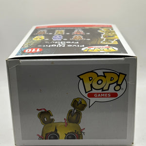 Funko POP! Games Five Nights at Freddys #110 Springtrap *BOX DAMAGE* FRENLY BRICKS - Open 7 Days