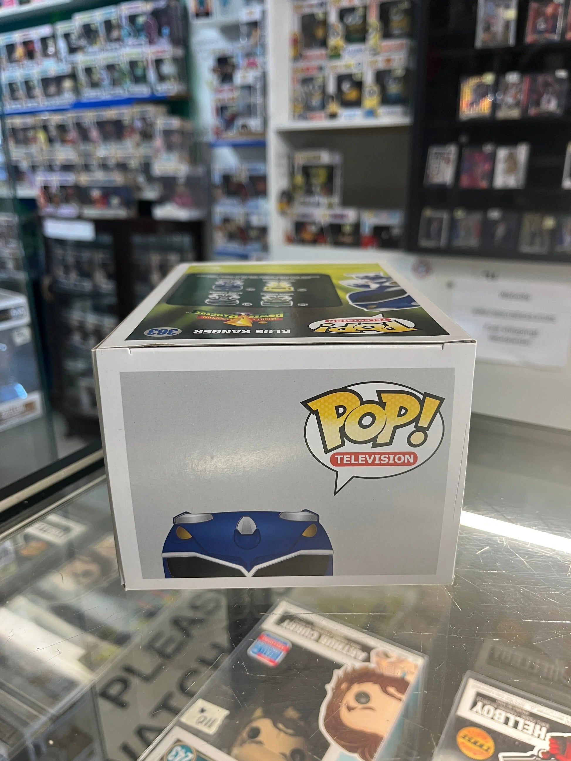 Funko Pop! TV Vinyl: Mighty Morphin Power Rangers - Blue Ranger #363 FRENLY BRICKS - Open 7 Days