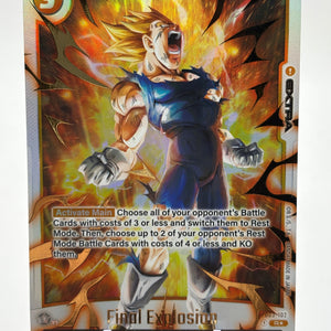 Dragon Ball Super Fusion World - Final Explosion FB03-102 R Alternate Art FRENLY BRICKS - Open 7 Days