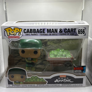 Funko POP! Animation Avatar #656 Cabbage Man & Cart 2019 Fall Con FRENLY BRICKS - Open 7 Days
