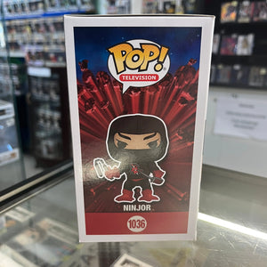 Funko Pop! Masters of the Universe - Ninjor - Toy NYCC 2020 - #1036 FRENLY BRICKS - Open 7 Days