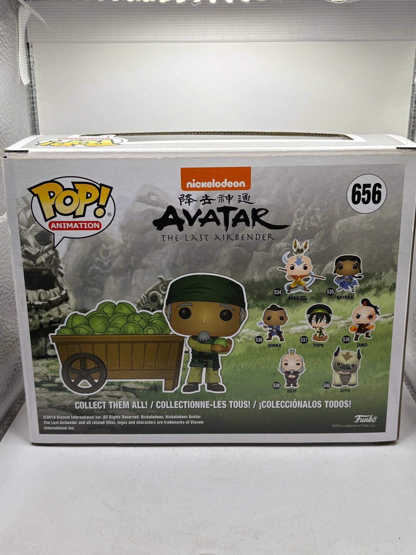 Funko POP! Animation Avatar #656 Cabbage Man & Cart 2019 Fall Con FRENLY BRICKS - Open 7 Days
