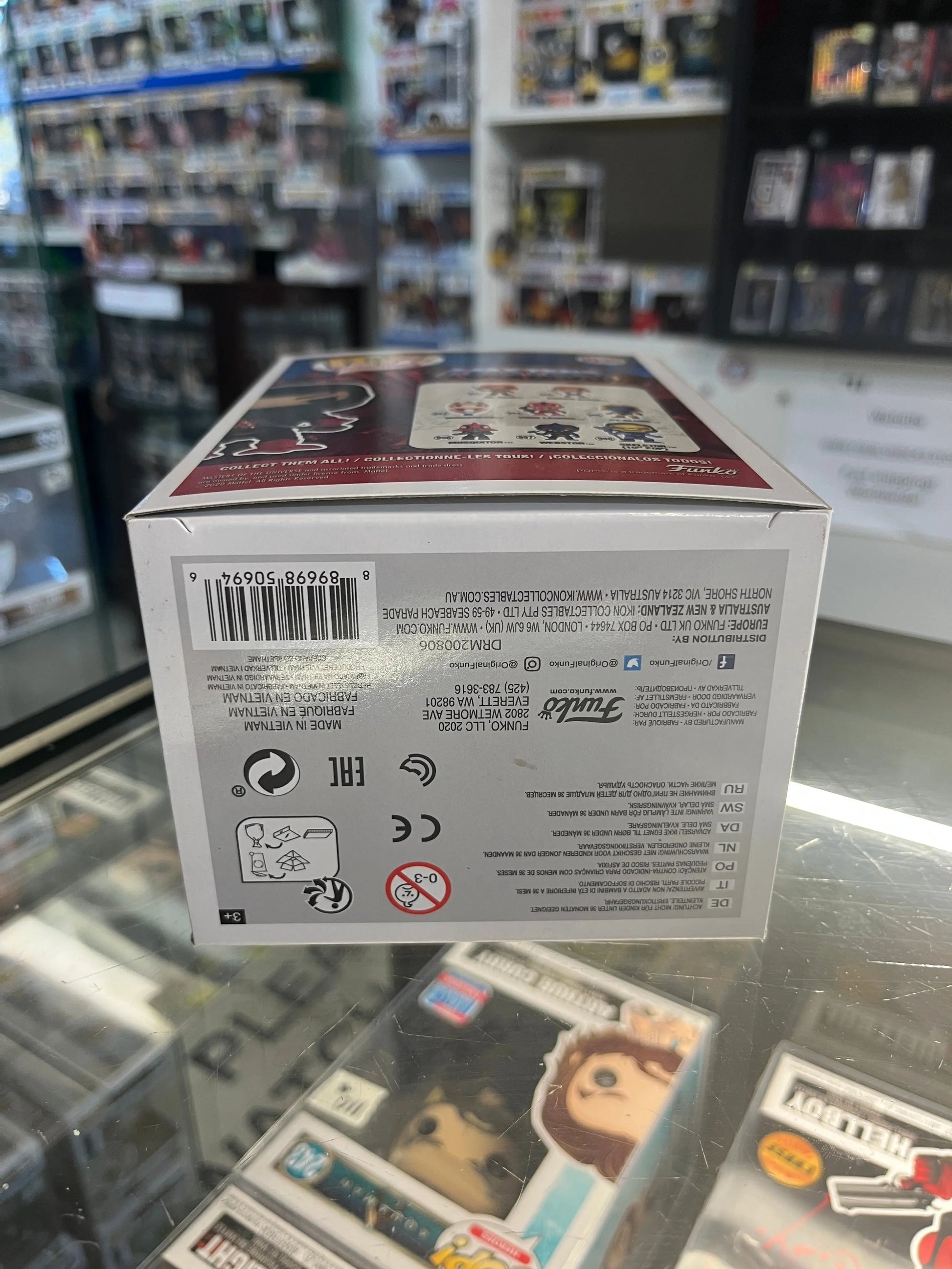 Funko Pop! Masters of the Universe - Ninjor - Toy NYCC 2020 - #1036 FRENLY BRICKS - Open 7 Days