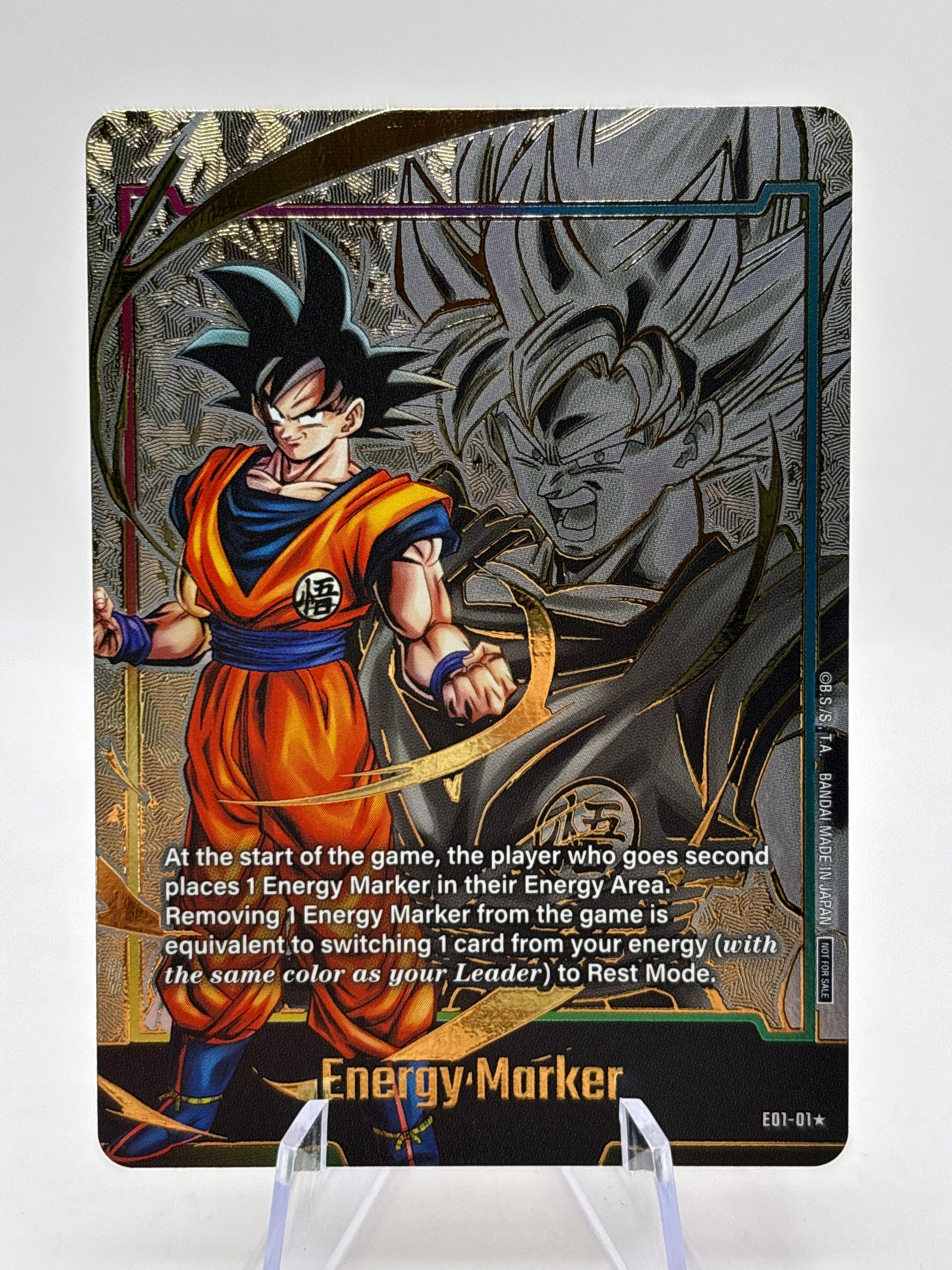 Dragon Ball Super Fusion World - Energy Marker E01-01 Promo Prize FRENLY BRICKS - Open 7 Days