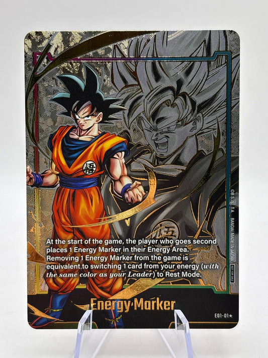 Dragon Ball Super Fusion World - Energy Marker E01-01 Promo Prize FRENLY BRICKS - Open 7 Days