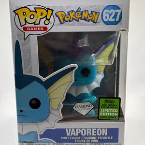 Funko POP! Games Pokemon #627 Vaporeon 2021 Spring Con Diamond Limited FRENLY BRICKS - Open 7 Days