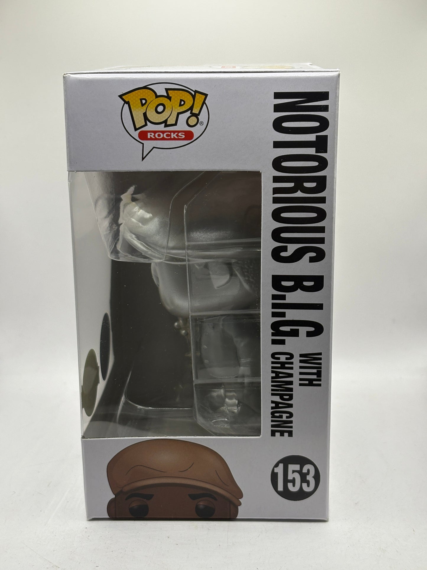 Funko POP! Rocks The Notorious B.I.G #153 Notorious BIG with Champagne 5000 Pcs FRENLY BRICKS - Open 7 Days