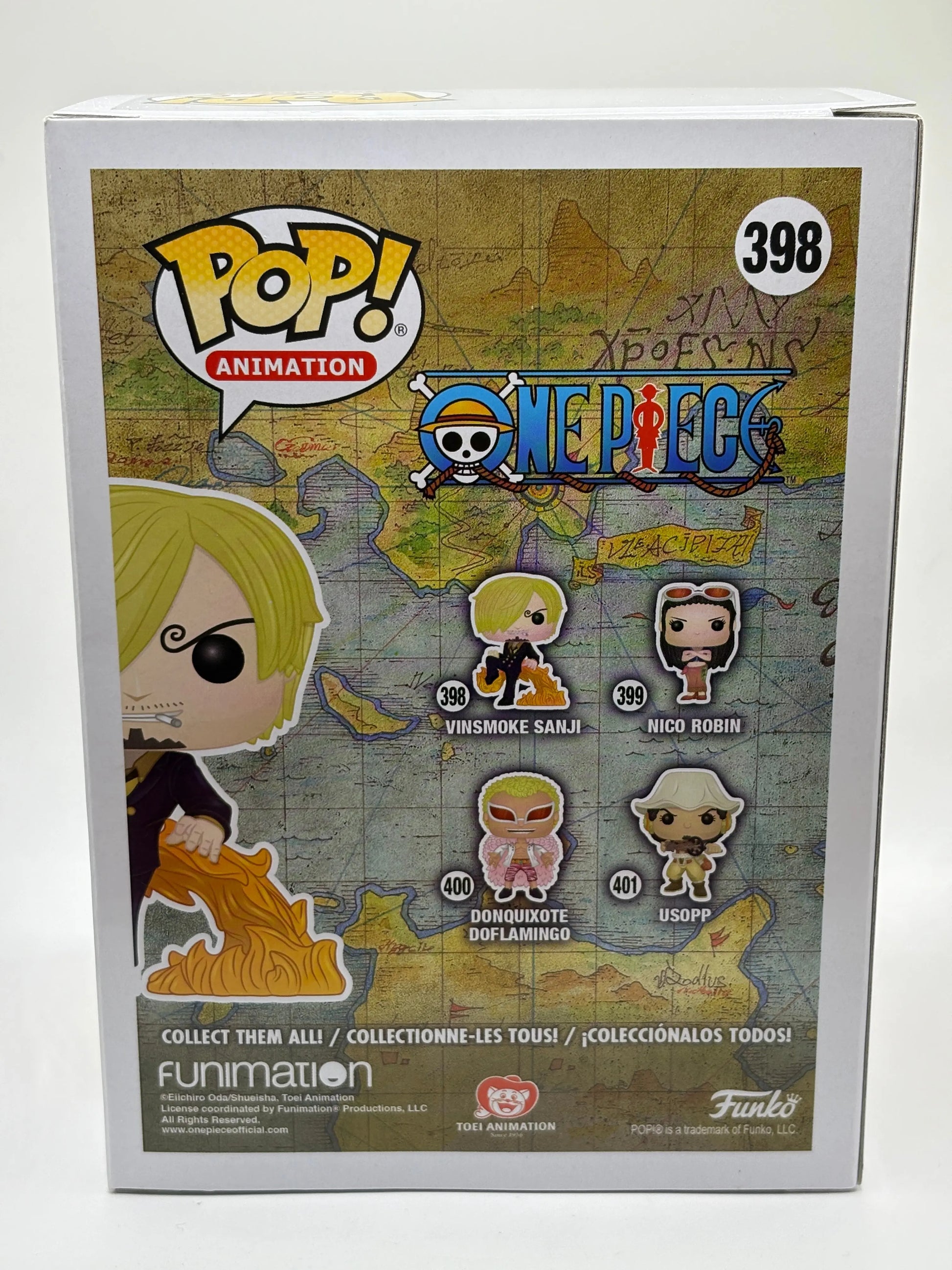 Funko POP! Animation One Piece #398 Vinsmoke Sanji FRENLY BRICKS - Open 7 Days