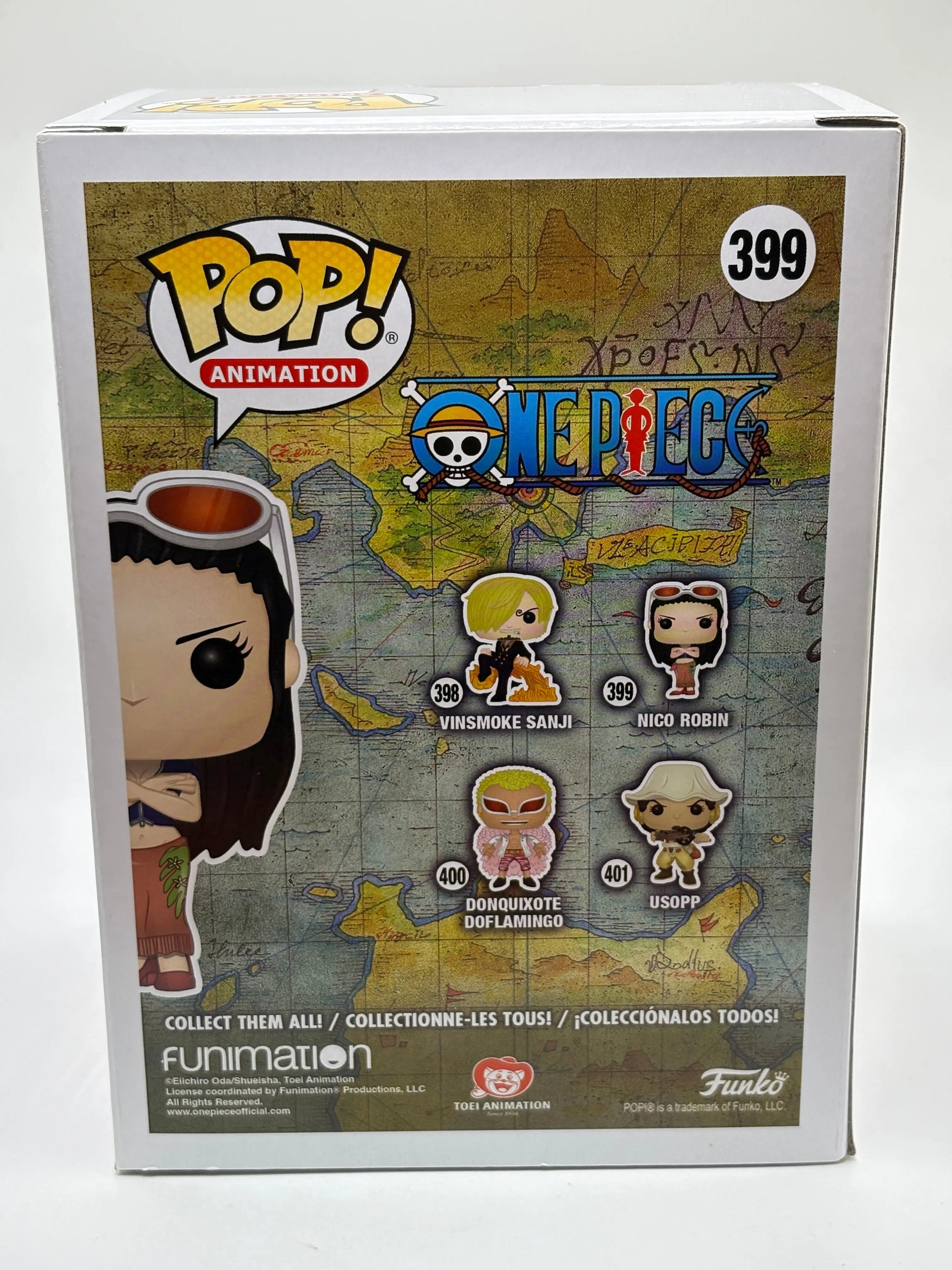 Funko POP! Animation One Piece #399 Nico Robin BNIB FRENLY BRICKS - Open 7 Days