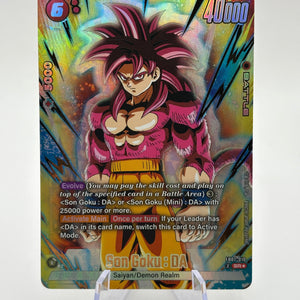 Dragon Ball Super Fusion World - Son Goku : DA FB07-010 SR* Alt Art FRENLY BRICKS - Open 7 Days