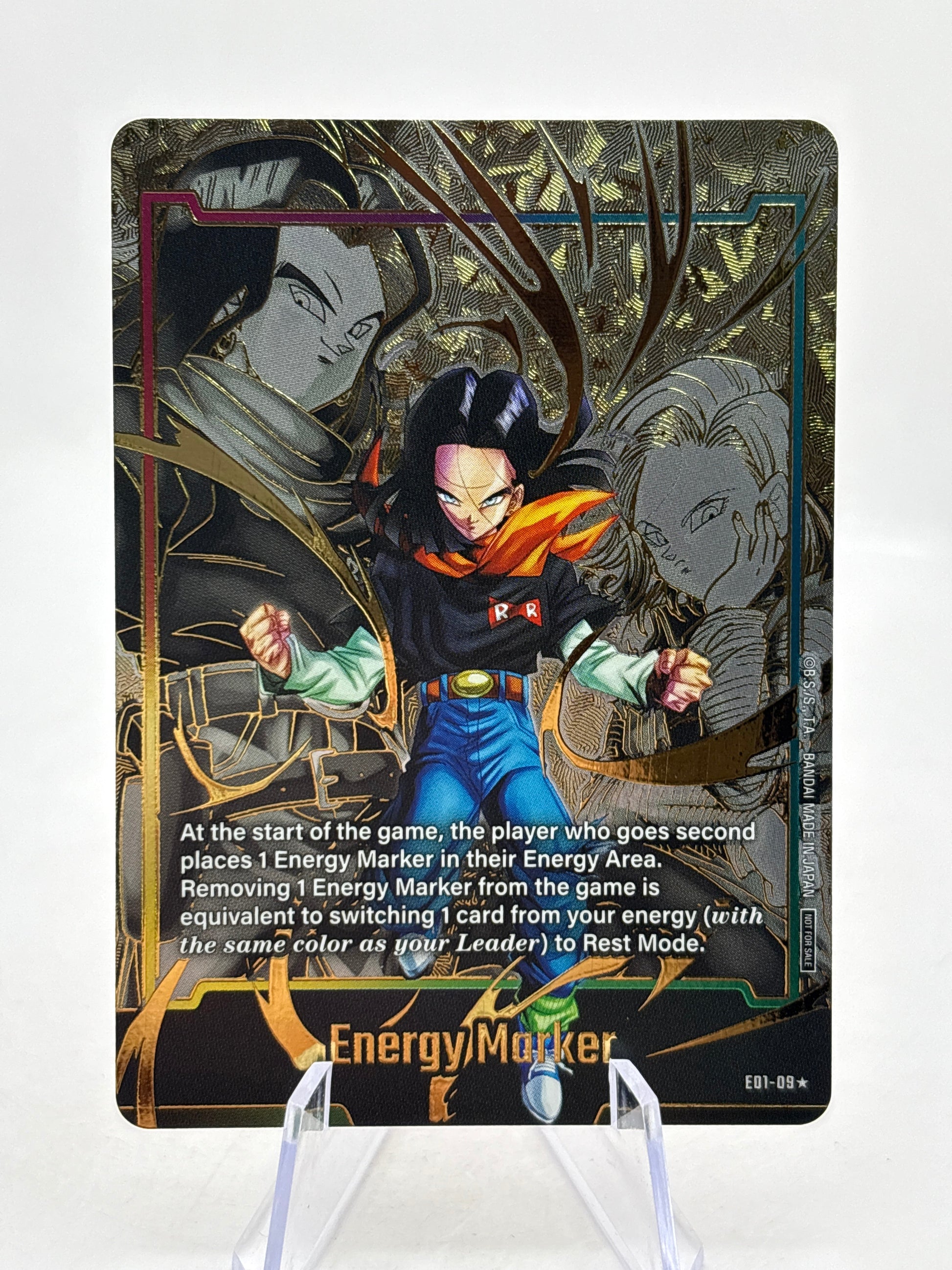 Dragon Ball Super Fusion World - Energy Marker E01-09 Promo Android 17 FRENLY BRICKS - Open 7 Days