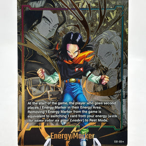 Dragon Ball Super Fusion World - Energy Marker E01-09 Promo Android 17 FRENLY BRICKS - Open 7 Days