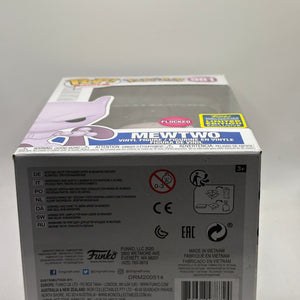 Funko POP! Games Pokemon #581 Mewtwo Flocked 2020 Summer Con Limited