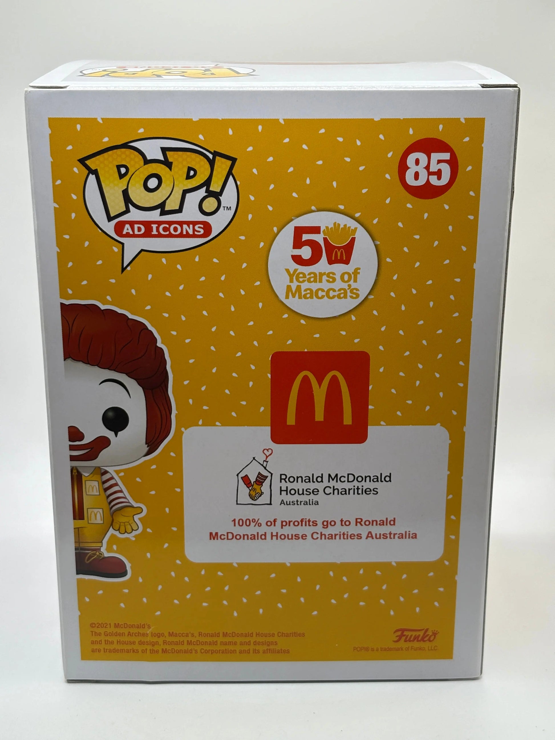 Funko POP! Ad Icons Mcdonalds #85 Ronald Mcdonald Diamond Australia SE FRENLY BRICKS - Open 7 Days