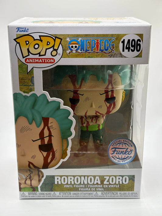 Funko POP! Animation One Piece #1496 Roronoa Zoro Special Edition FRENLY BRICKS - Open 7 Days