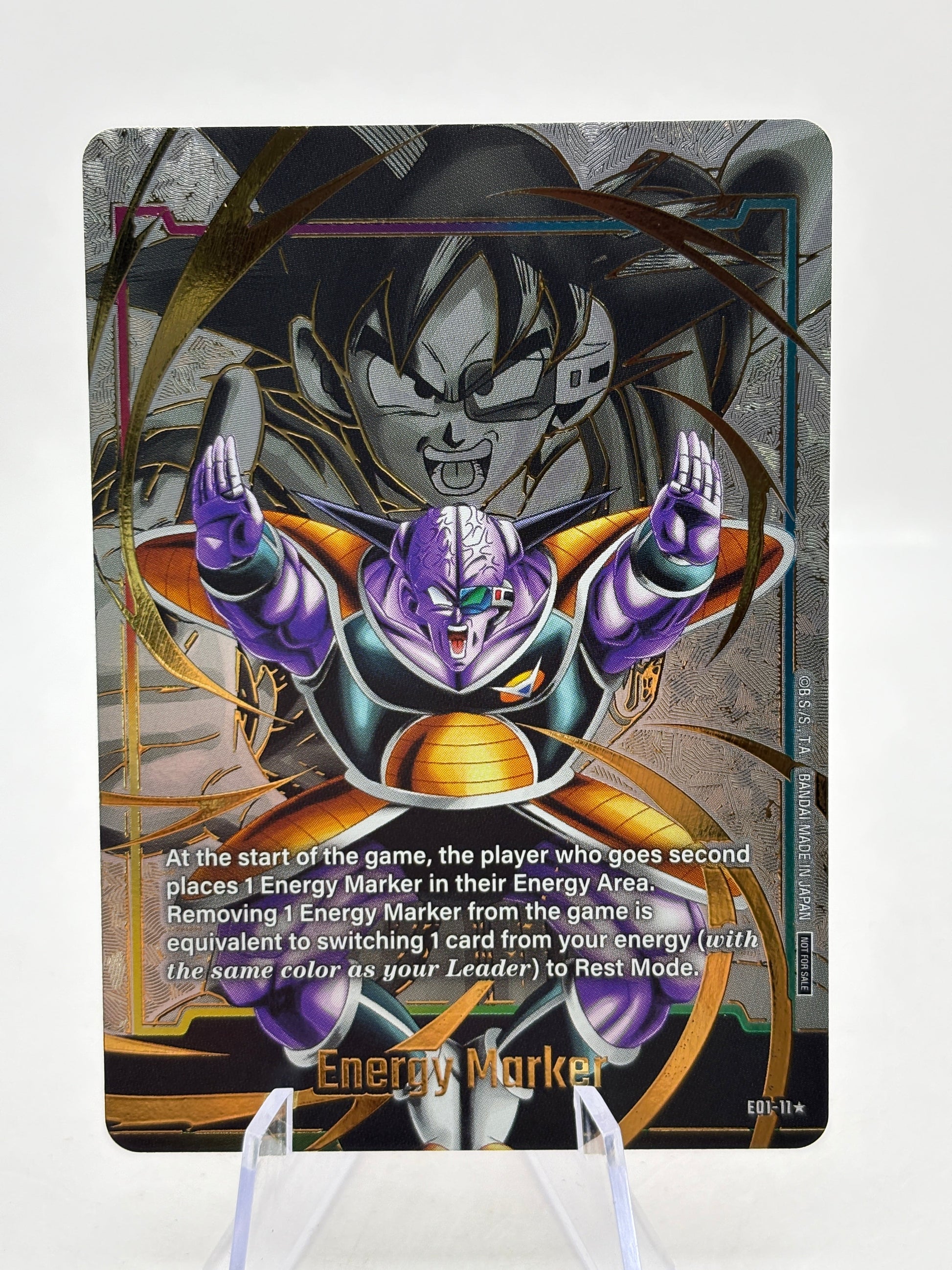 Dragon Ball Super Fusion World - Energy Marker E01-11 Promo Ginyu FRENLY BRICKS - Open 7 Days