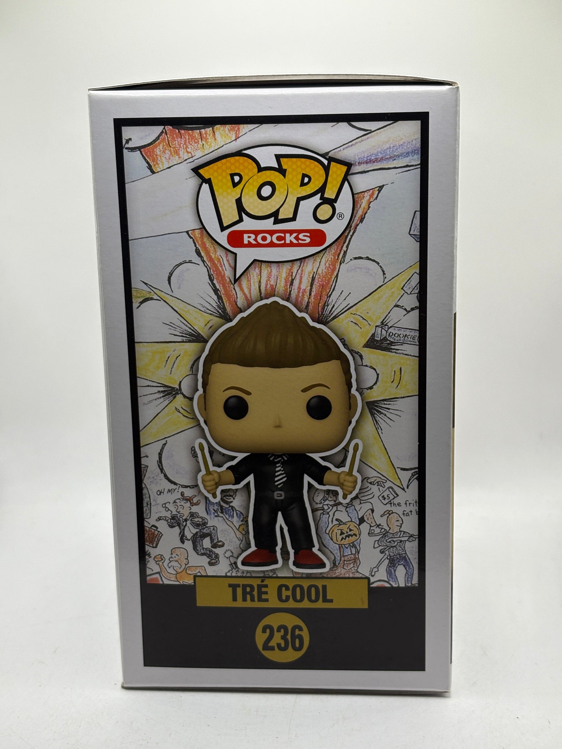 Funko POP! Rocks Green Day #236 Tre Cool Vinyl Figure FRENLY BRICKS - Open 7 Days