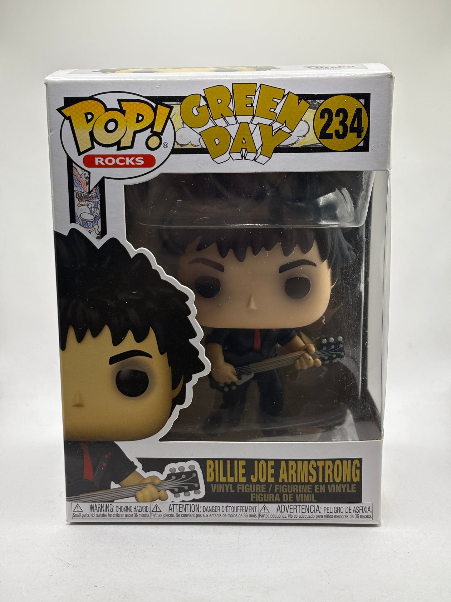 Funko POP! Rocks Green Day #234 Billie Joe Armstrong Vinyl Figure FRENLY BRICKS - Open 7 Days