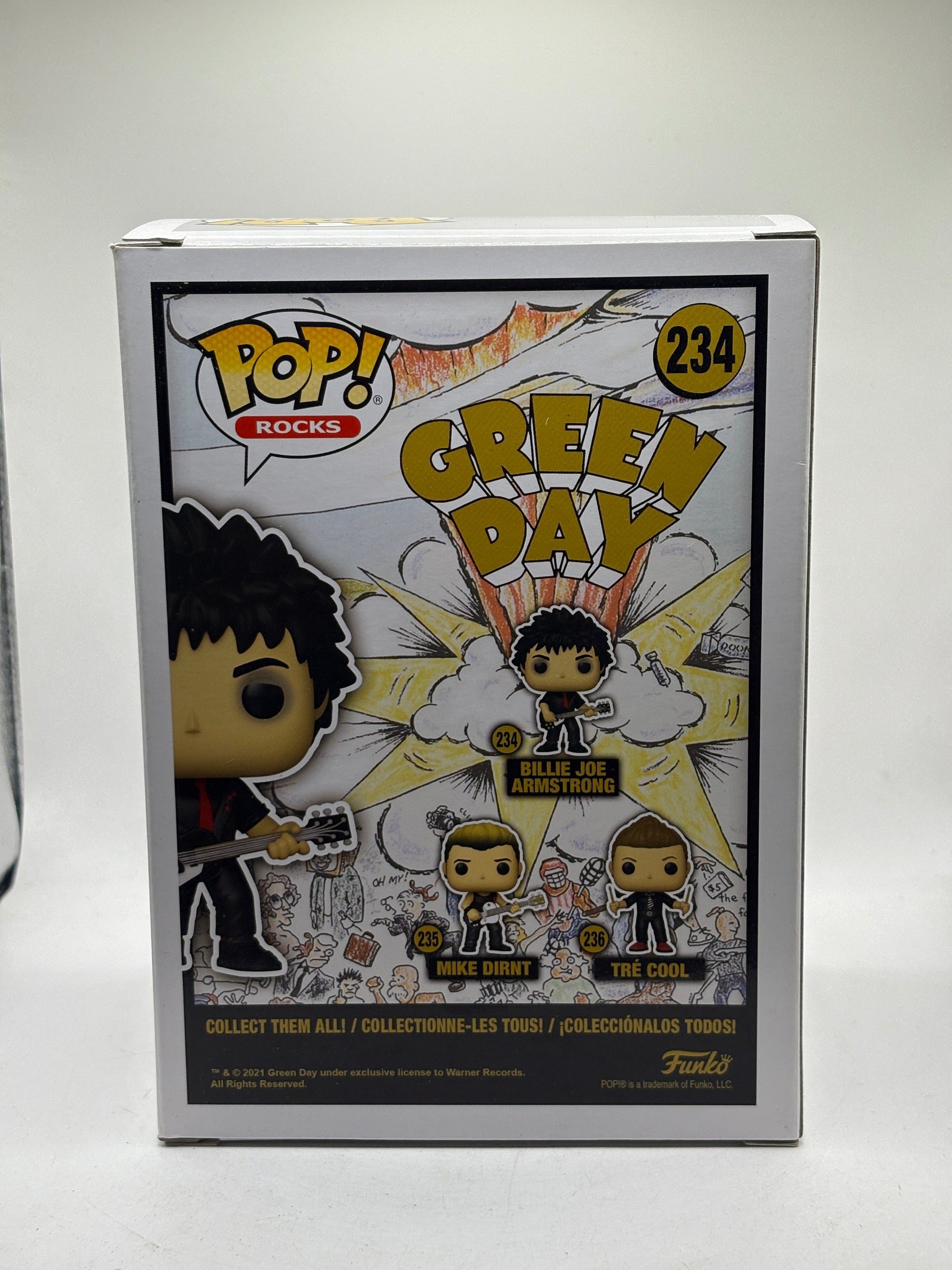 Funko POP! Rocks Green Day #234 Billie Joe Armstrong Vinyl Figure FRENLY BRICKS - Open 7 Days image 9
