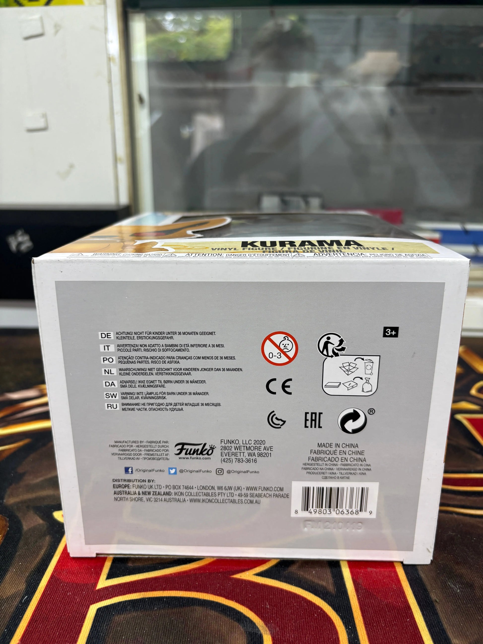 Funko Pop! Vinyl Super 6 in: Naruto Shippuden - Kurama (6 inch) #73 FRENLY BRICKS - Open 7 Days