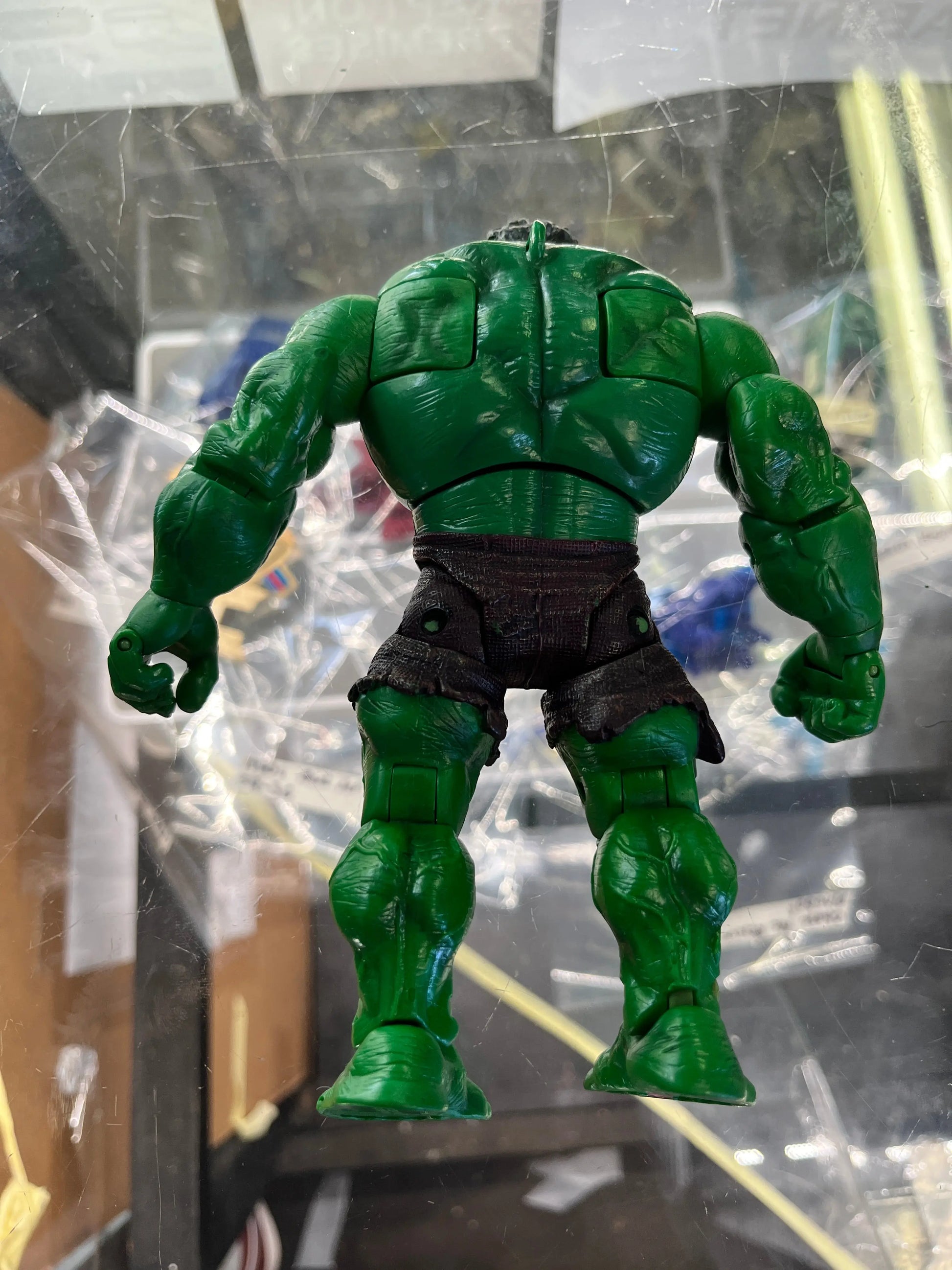 2003 Marvel Toys Super-Poseable Leaping Hulk FRENLY BRICKS - Open 7 Days