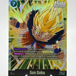 Dragon Ball Super Fusion World - Son Goku FB05-119 SCR FRENLY BRICKS - Open 7 Days