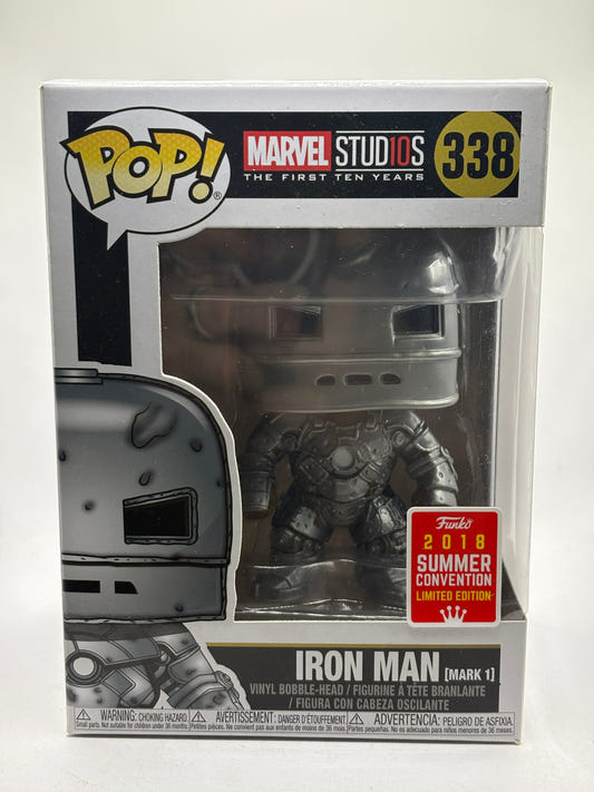 Funko POP! Marvel Studios #338 Iron Man Mark 1 2018 Summer FRENLY BRICKS - Open 7 Days