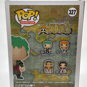 Funko POP! Animation One Piece #327 Roronoa Zoro JJL171213 Box damage FRENLY BRICKS - Open 7 Days