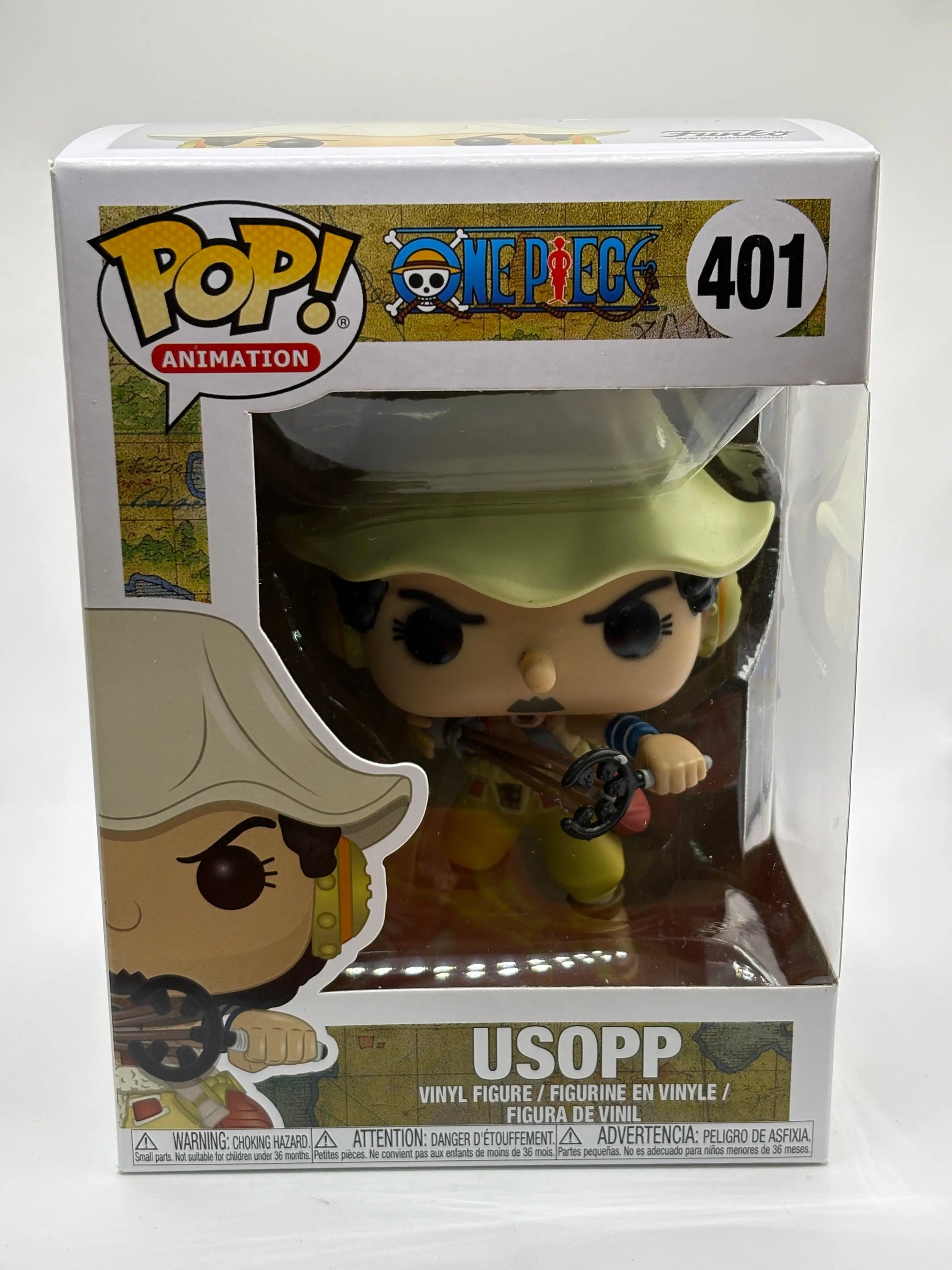 Funko POP! Animation One Piece #401 Usopp BNIB FRENLY BRICKS - Open 7 Days