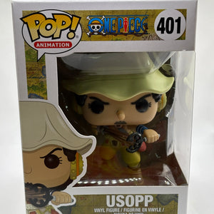 Funko POP! Animation One Piece #401 Usopp BNIB FRENLY BRICKS - Open 7 Days