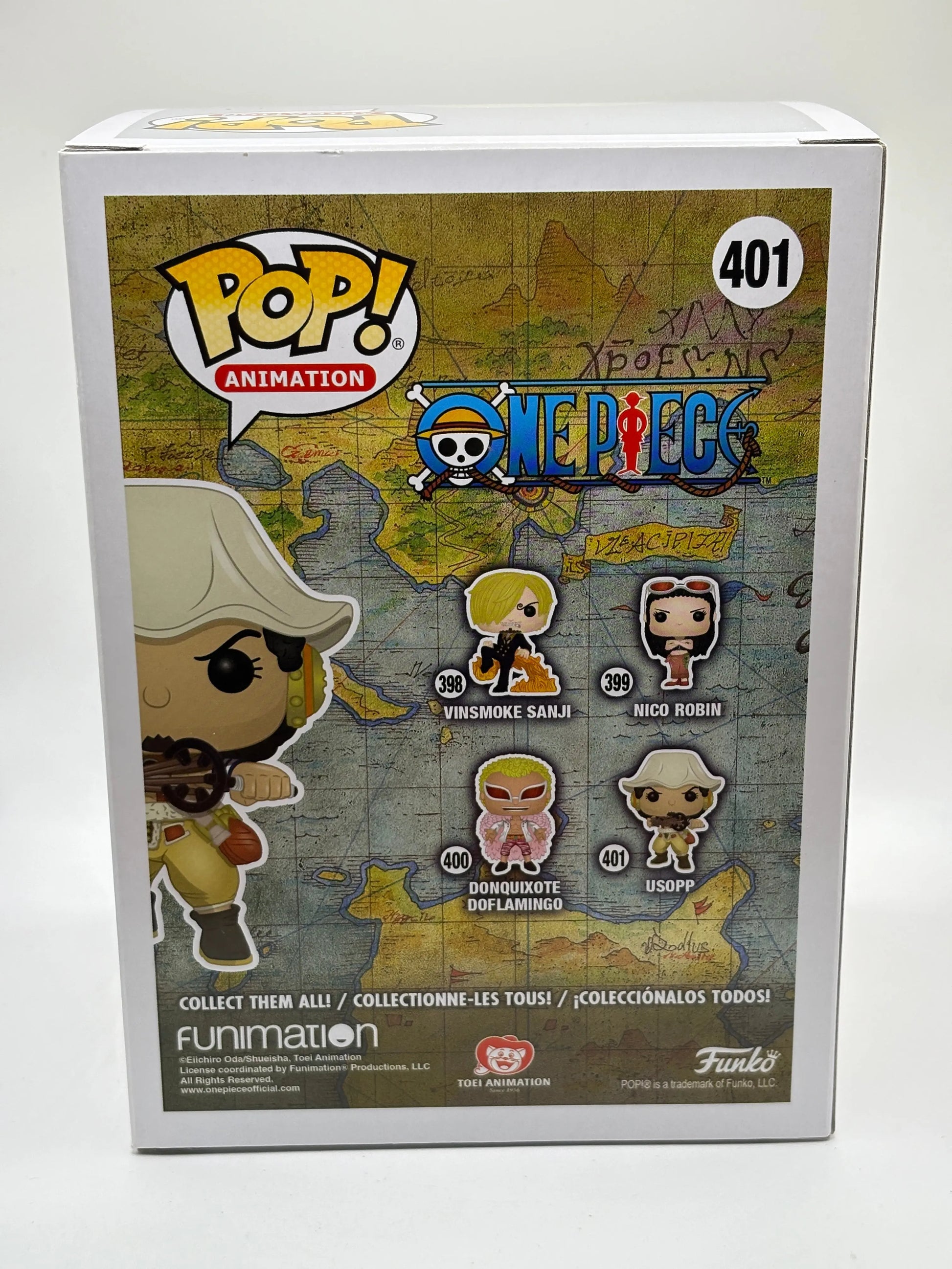 Funko POP! Animation One Piece #401 Usopp BNIB FRENLY BRICKS - Open 7 Days