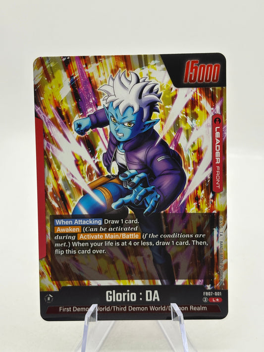 Dragon Ball Super Fusion World - Glorio : DA FB07-001 Leader Alt Art FRENLY BRICKS - Open 7 Days