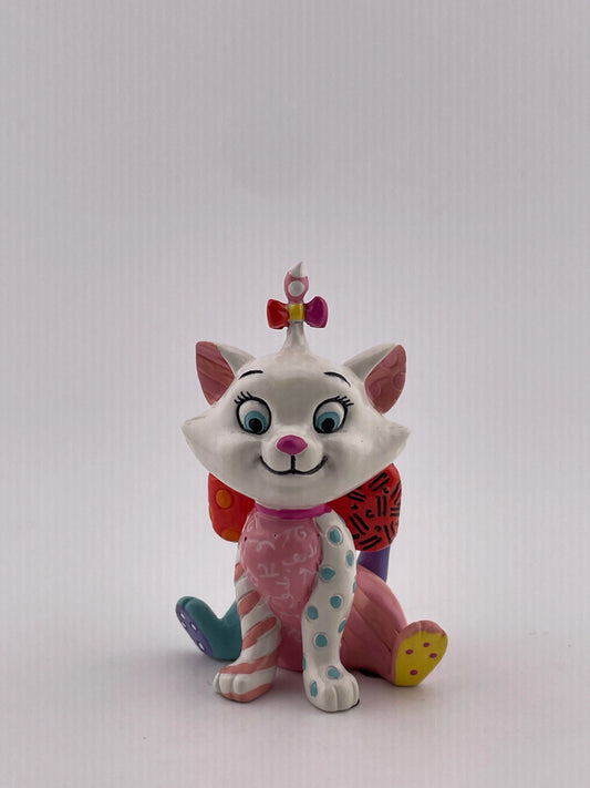 Disney  Porcelain Showcase Collection Britto Mini Marie Statue NIB +shippingcombined FRENLY BRICKS - Open 7 Days