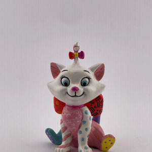 Disney  Porcelain Showcase Collection Britto Mini Marie Statue NIB +shippingcombined FRENLY BRICKS - Open 7 Days