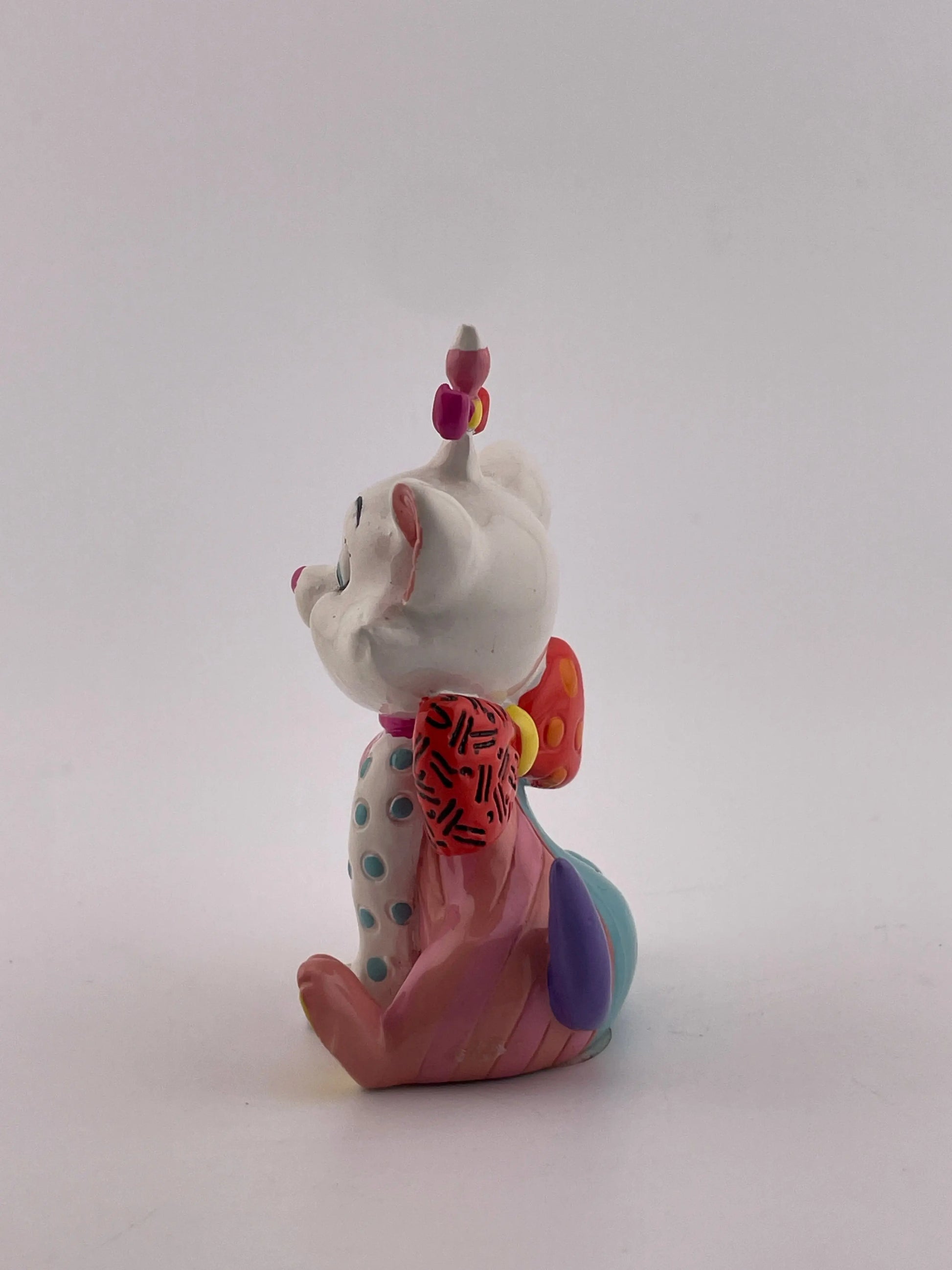 Disney  Porcelain Showcase Collection Britto Mini Marie Statue NIB +shippingcombined FRENLY BRICKS - Open 7 Days