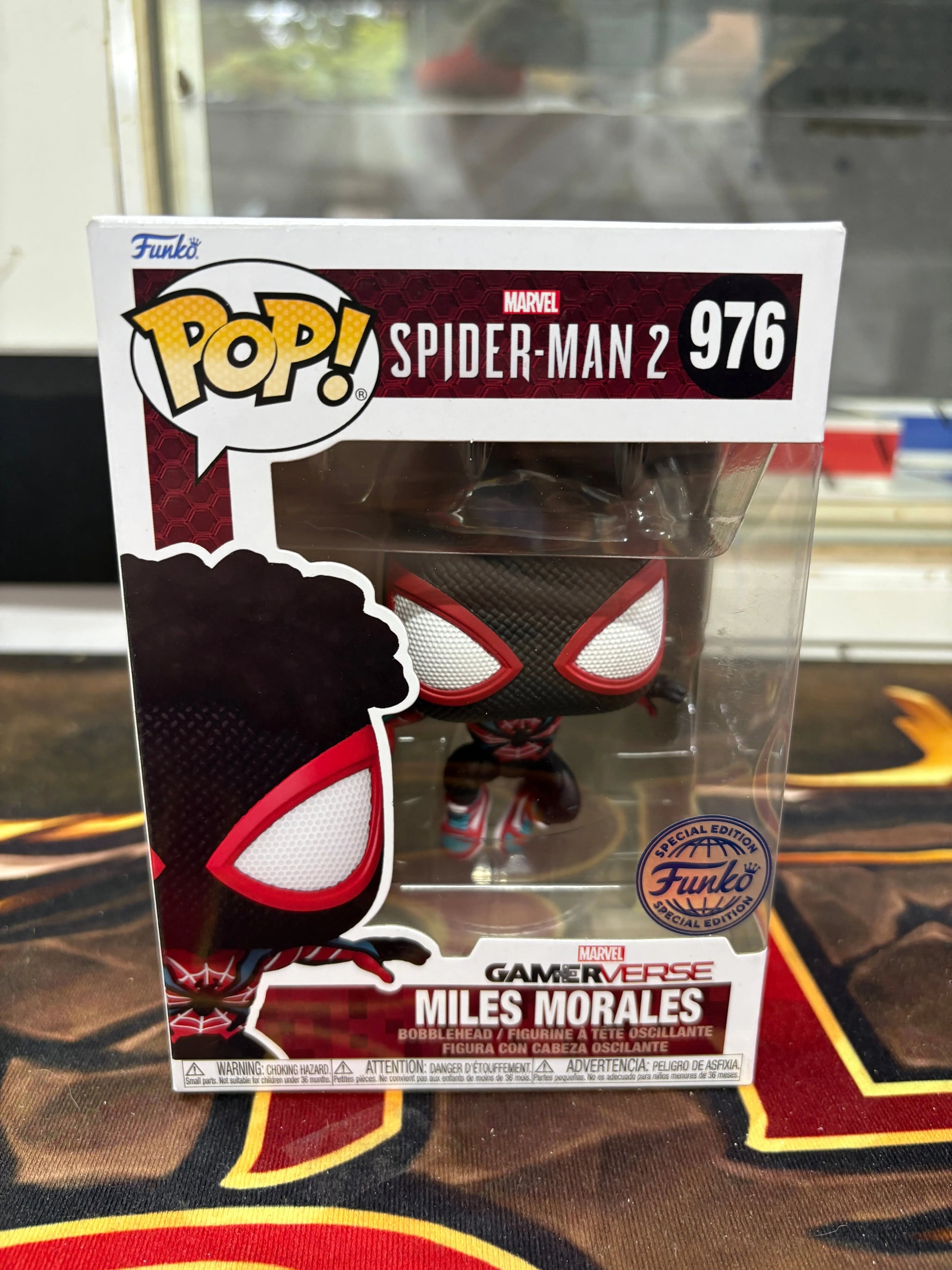 Funko Pop! Marvel Spider-Man Gamerverse Miles Morales SE #976 FRENLY BRICKS - Open 7 Days