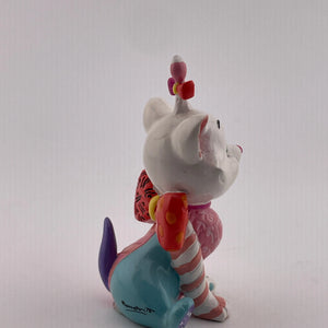 Disney  Porcelain Showcase Collection Britto Mini Marie Statue NIB +shippingcombined FRENLY BRICKS - Open 7 Days