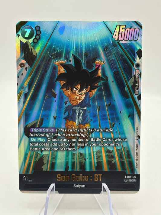 Dragon Ball Super Fusion World - Son Goku : GT FB07-122 SCR Alt Art FRENLY BRICKS - Open 7 Days