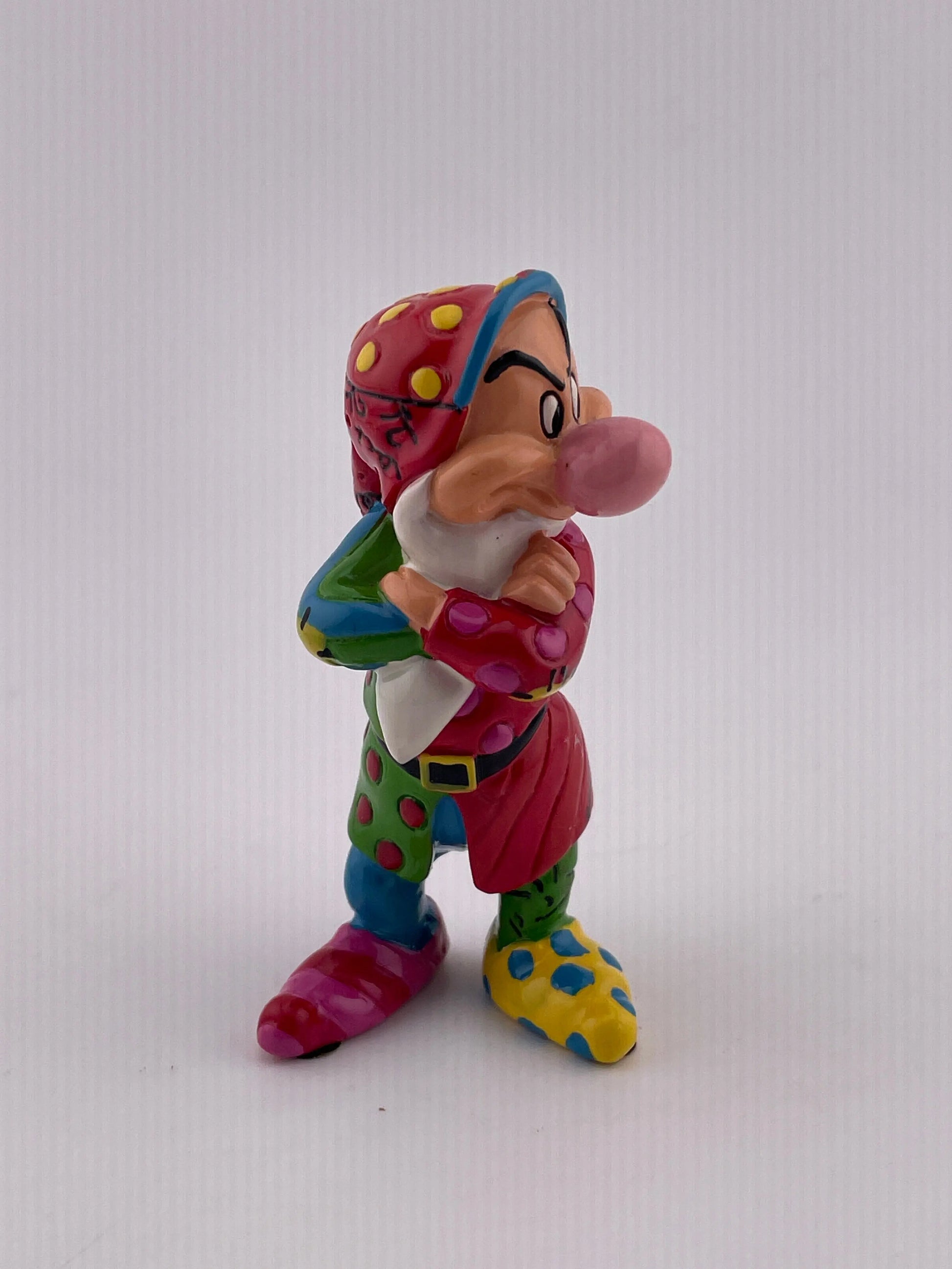 Disney's Porcelain Showcase Collection Britto Grumpy Mini Statue ( Design 1) NIB +shippingcombined FRENLY BRICKS - Open 7 Days