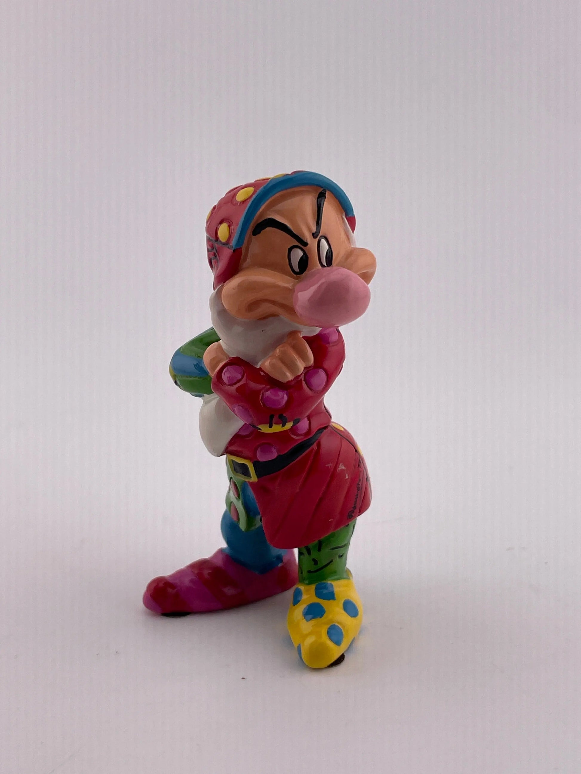 Disney's Porcelain Showcase Collection Britto Grumpy Mini Statue ( Design 1) NIB +shippingcombined FRENLY BRICKS - Open 7 Days