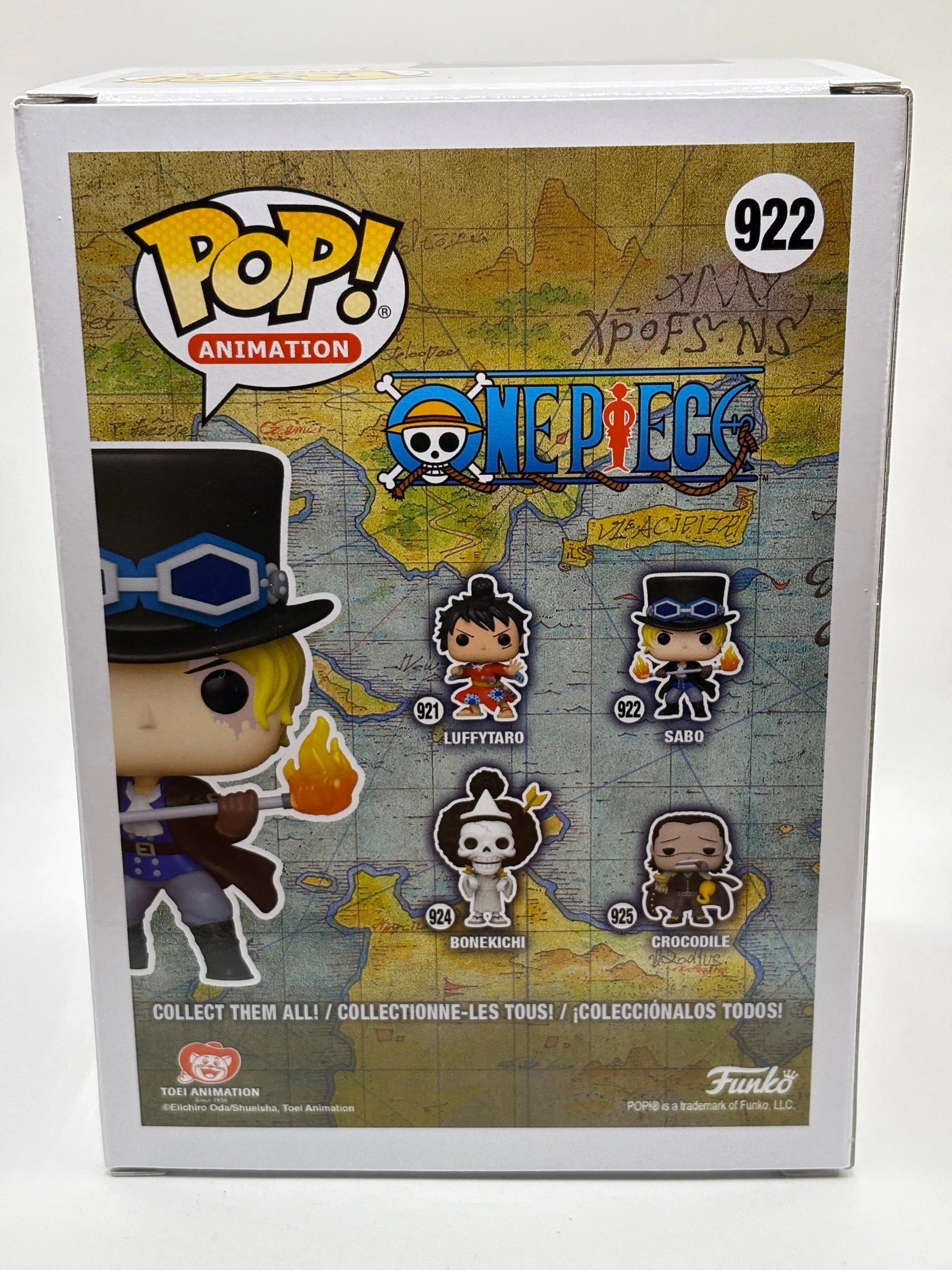 Funko POP! Animation One Piece #922 Sabo BNIB FRENLY BRICKS - Open 7 Days