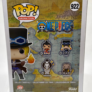 Funko POP! Animation One Piece #922 Sabo BNIB FRENLY BRICKS - Open 7 Days
