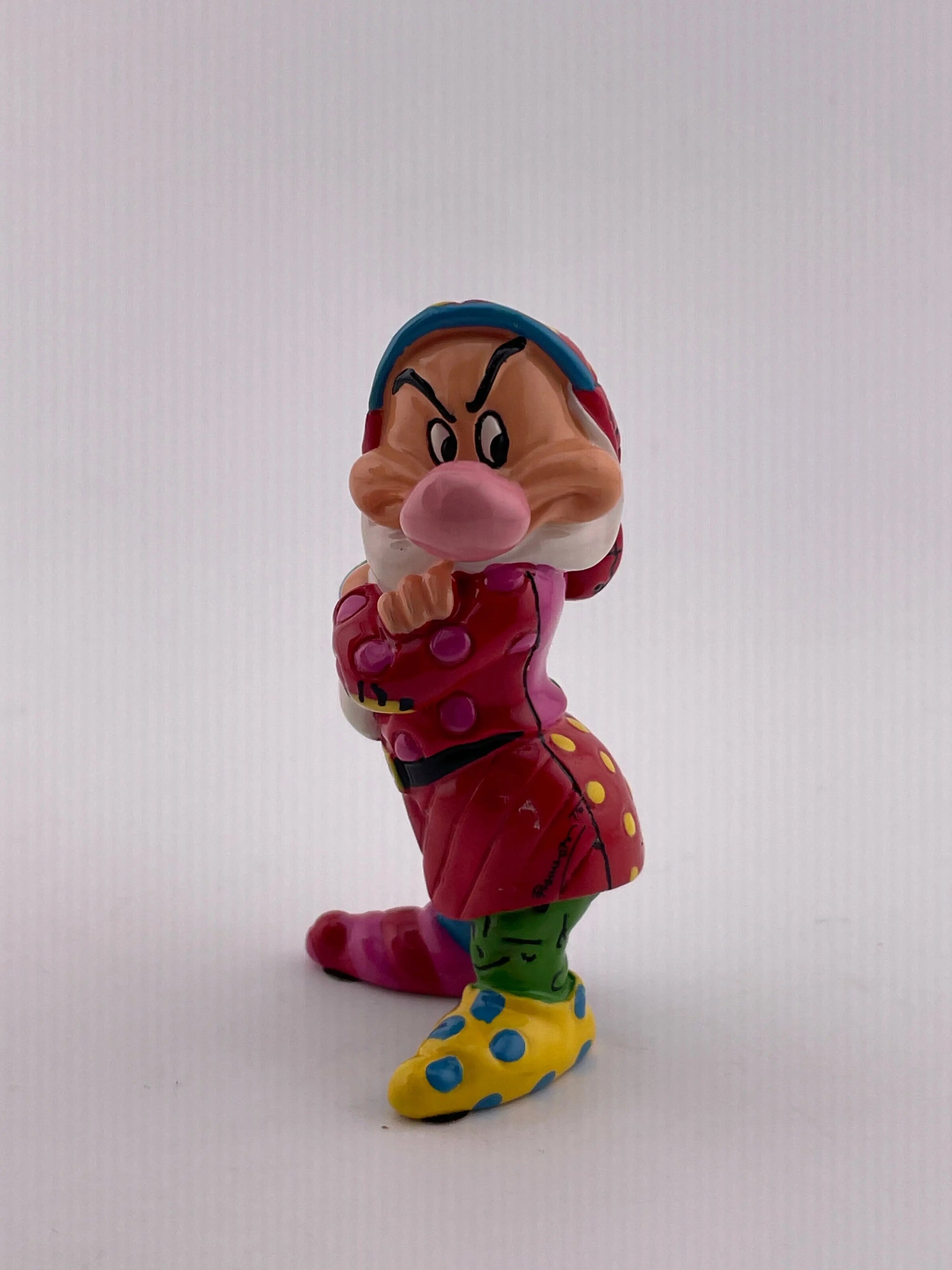 Disney's Porcelain Showcase Collection Britto Grumpy Mini Statue ( Design 1) NIB +shippingcombined FRENLY BRICKS - Open 7 Days