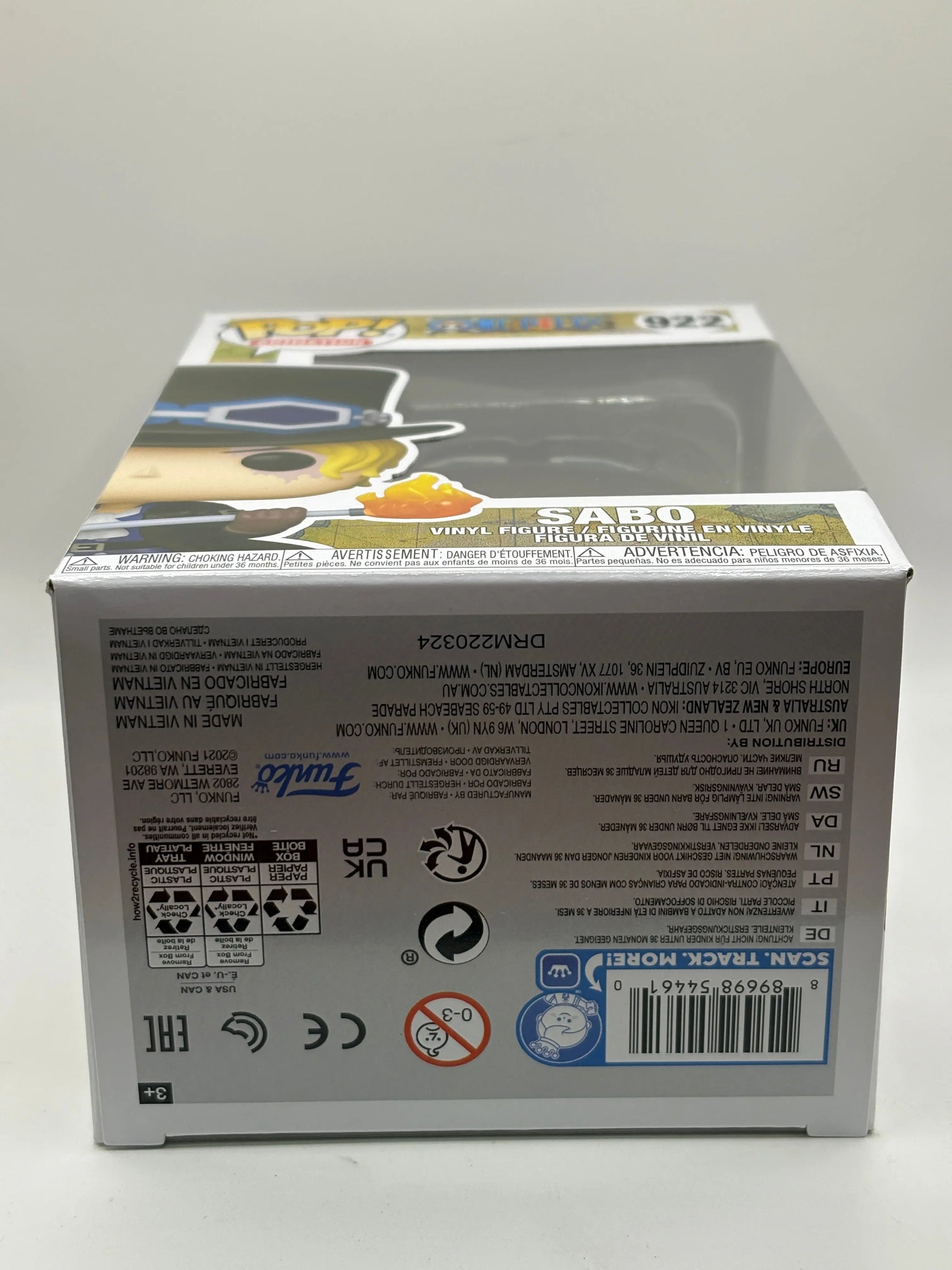 Funko POP! Animation One Piece #922 Sabo BNIB FRENLY BRICKS - Open 7 Days