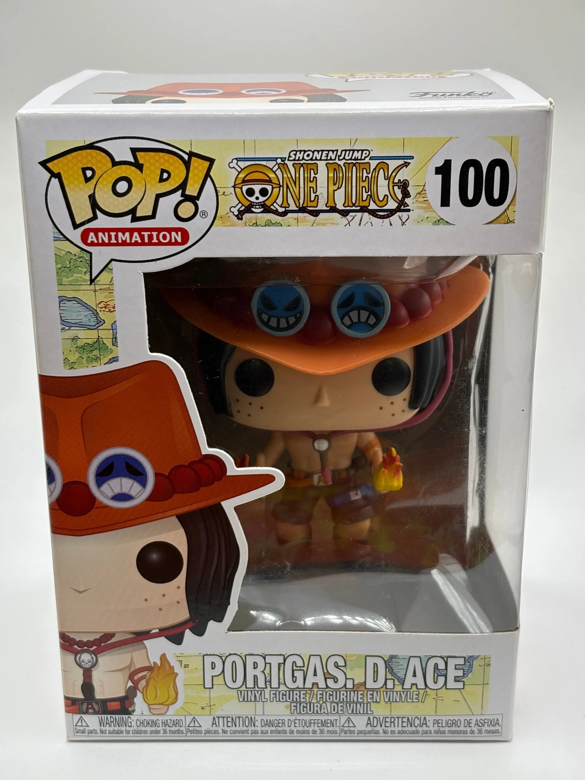 Funko POP! Animation One Piece #100 Portgas D Ace MJL201021 BNIB FRENLY BRICKS - Open 7 Days