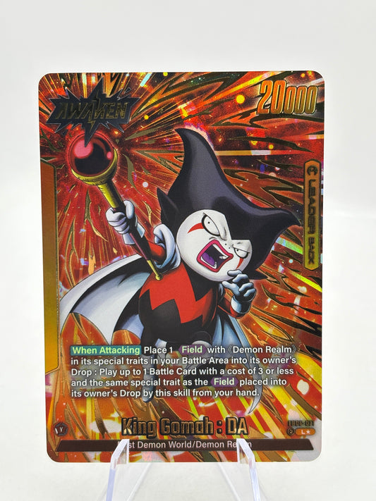 Dragon Ball Super Fusion World - King Gomah : DA FB06-071 Leader Alt Art FRENLY BRICKS - Open 7 Days