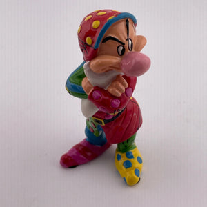 Disney's Porcelain Showcase Collection Britto Grumpy Mini Statue ( Design 1) NIB +shippingcombined FRENLY BRICKS - Open 7 Days