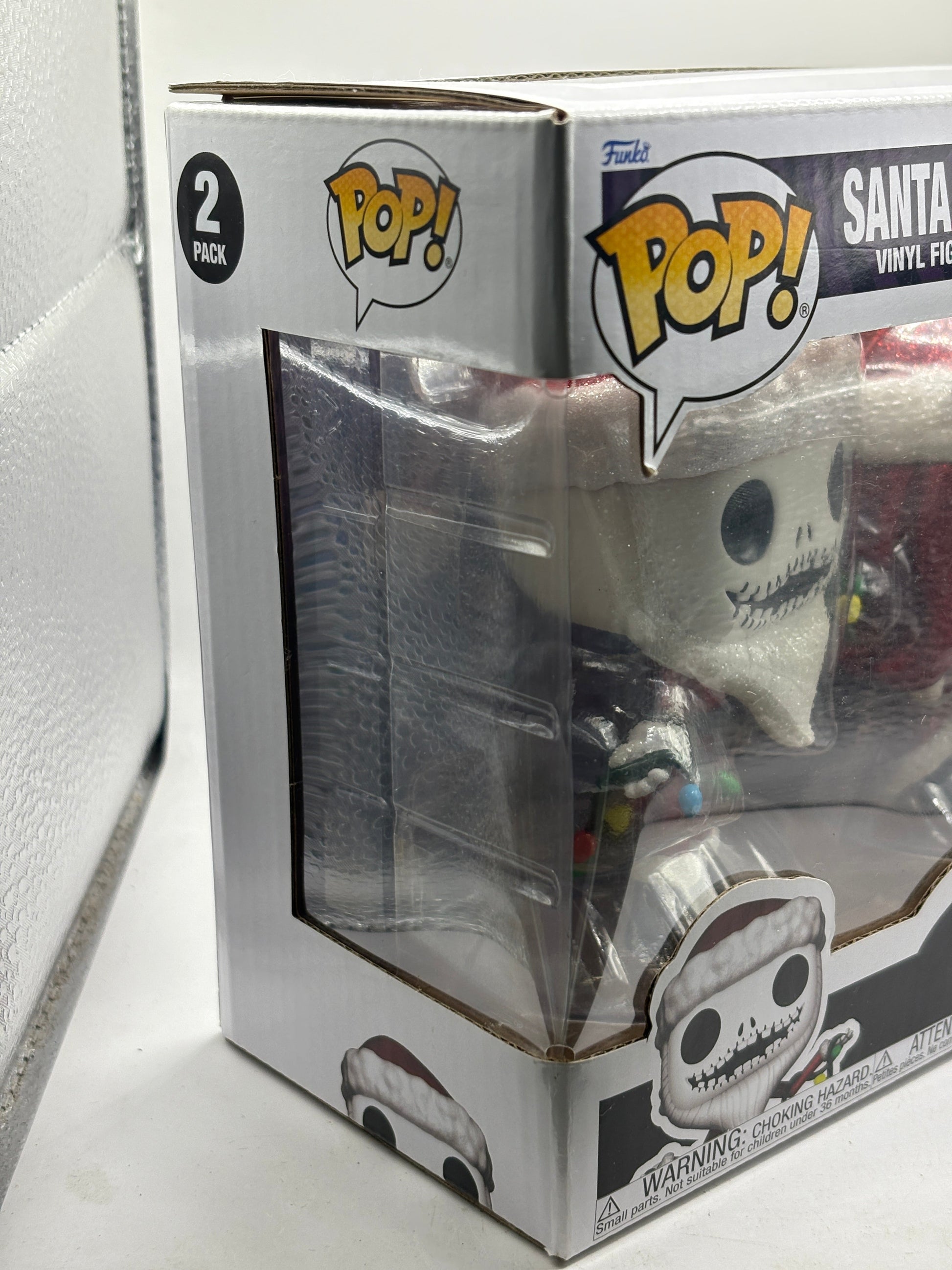 Funko POP! Santa Jack & Christmas Sally 2 Pack Diamond SE FRENLY BRICKS - Open 7 Days image 15